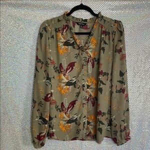 Floral Print Women's Top